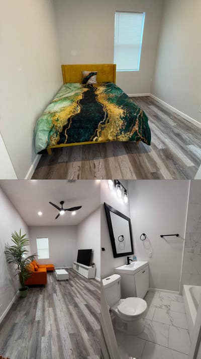 Full upstairs loft w/private BR,Bath,& living room Main Photo