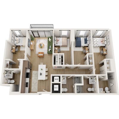 Brand new Midtown apartment- Rambler Atlanta Main Photo
