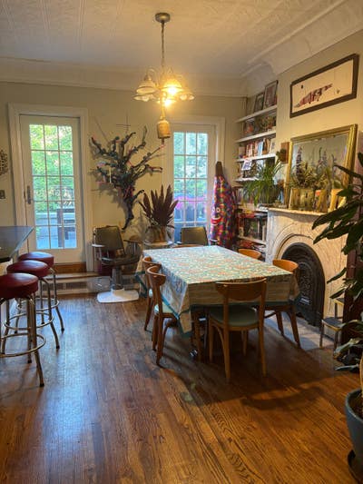 Large Room in two floor brownstone with terrace Main Photo