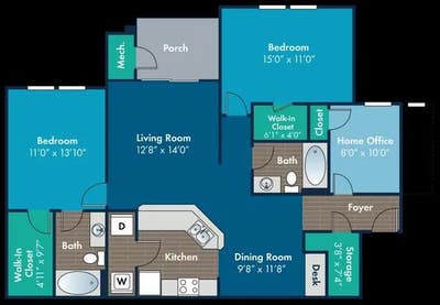 Beautiful One Bedroom With Private Bath Main Photo