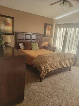 Furnished Master Bedroom Main Photo