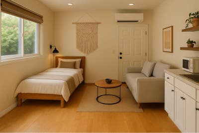 BrightPrivate ADU with natural lightgarden patioan Main Photo