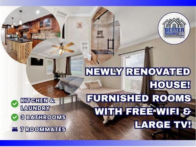  Experience Modern CoLiving in SE Houston | 🛏️ Pr Main Photo