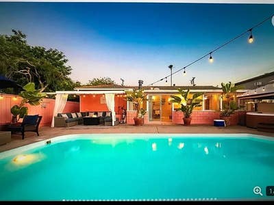 Pool, hottub, in the heart of PB Main Photo