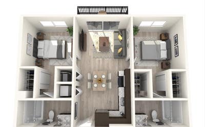 Roommate Needed ― 2B/2B Oak Enclave ― $1300 All In Main Photo