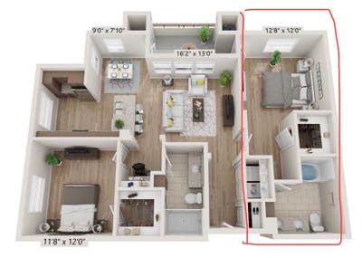 Furnished shared room & bath, Irvine  Main Photo