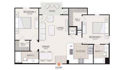 Double master apartment  Main Photo
