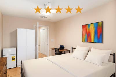 $wk • 🛏️ Furnished Private Room + ️ MiniFridge •  Main Photo