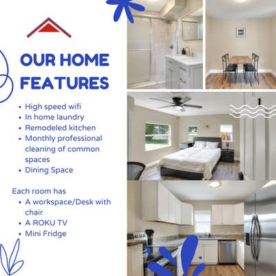  Modern Renovated Tampa Home with – Workspaces, Mi Main Photo