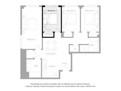 Private & Furnished Bedroom! Main Photo