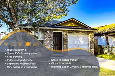 Modern Comfort: 4K TV & MiniFridge in Every Room — Main Photo