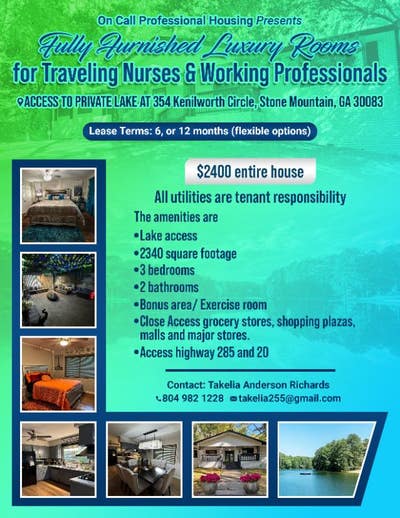 Fully Furnished Home for rent entire house or ful Main Photo