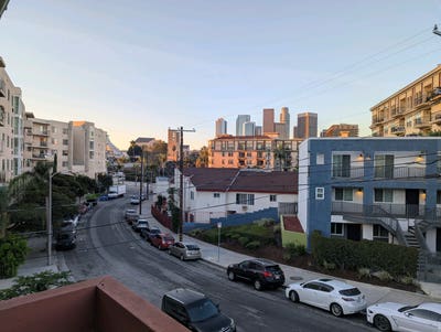 Balcony and Half-Bath in room DTLA Main Photo