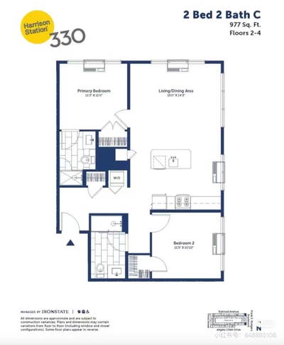 Large Sunny Apartment in Harrison, commuting frien Main Photo