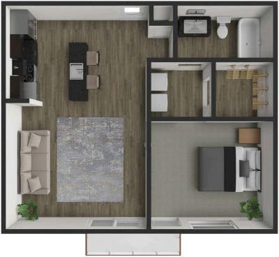 The Oaks Apartment Complex Unit 3 Main Photo