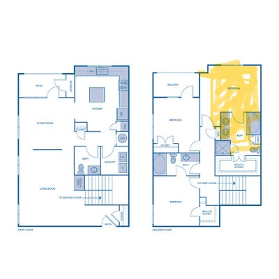 Primary Bedroom in Buckhead Main Photo