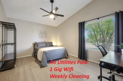 1 Occupant Private Furnished Room For Rent Near I Main Photo