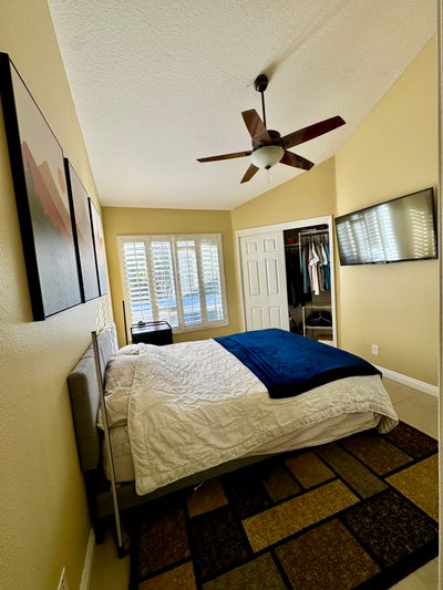 Furnished Bedroom + Ensuite Half Bath- Sunset View Main Photo