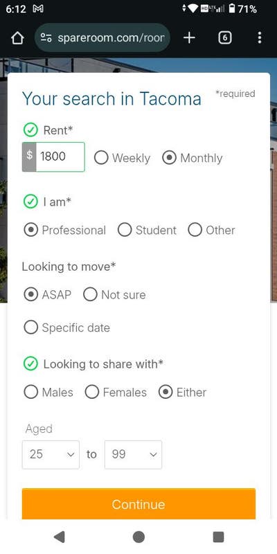 Room wanted in Tacoma, WA Main Photo