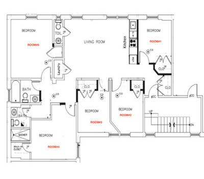 Bedroom Available in All female tenant Apartment Main Photo