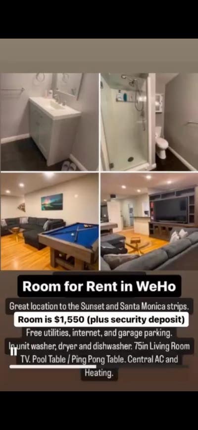 Room in West Hollywood Main Photo