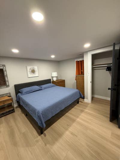 King Master Bedroom | 1 Block from St. Vincent Main Photo