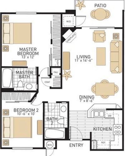 Female roommate for1 bed 1 bath in 2b2b apartment  Main Photo