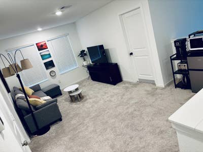 Comfortable Upstairs Private Room with Game Room  Main Photo