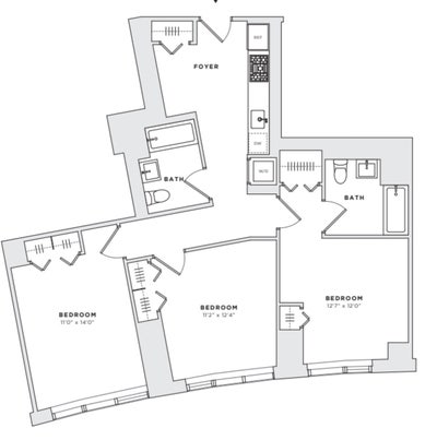 Looking for roomates to secure this huge 3B2B Main Photo