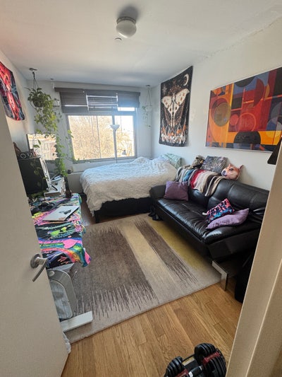 Super Spacious Room in BK luxury building Main Photo