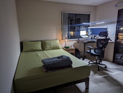 Master bedroom with a private patio  Main Photo