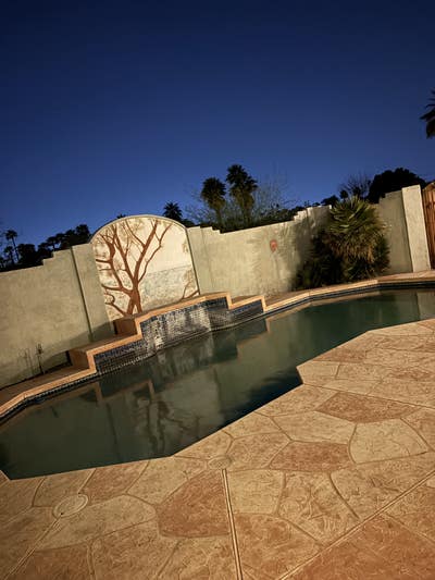 Spacious studio guest house PVT yard pool Main Photo