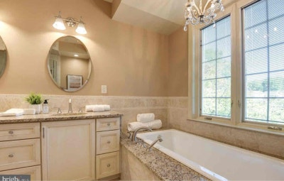 Blue Bedroom w 2 Closets in Luxury Home | Herndon Main Photo