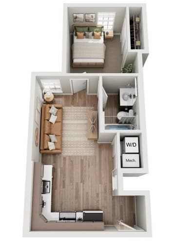 Sublease 1BR_Sterling on First Main Photo