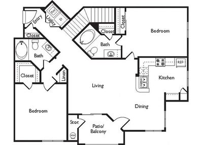 Large Furnished Bedroom, Own Bath and Extra Storag Main Photo