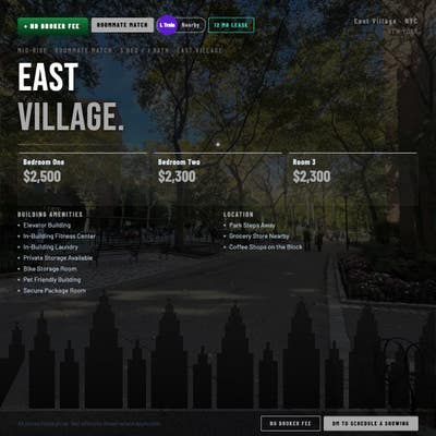 East Village Roommates Needed Main Photo