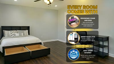 Quiet Room near Slidell Memorial | Utilities Incl Main Photo