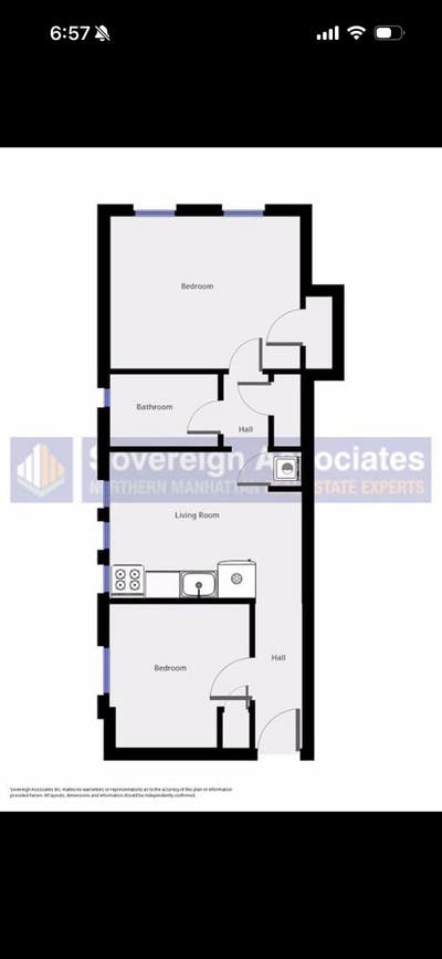 2 Bed/ 1 Bath Inwood W/D in Unit Main Photo