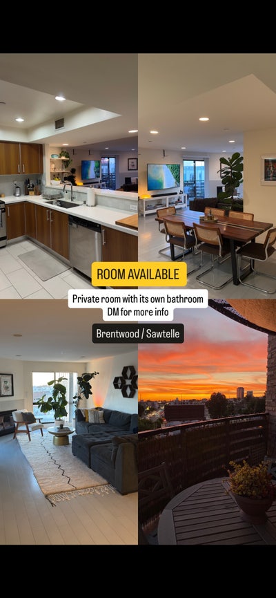 West LA Room w/ Private Bath + Parking | 3BR/3BA | Main Photo
