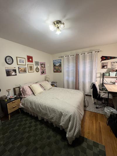 Large Furnished Bedroom with private half bathroom Main Photo