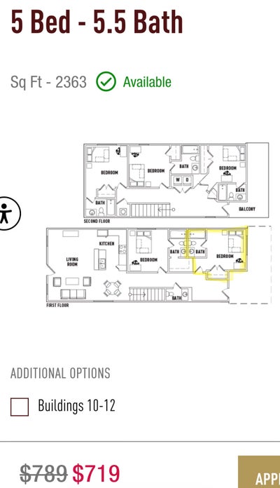 TXST student apartment  Main Photo
