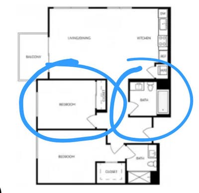 Looking for a Roommate- Luxury Building Ktown Main Photo