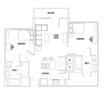 Private Bed/Bath @ West Campus - All Bills In Main Photo