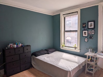 Sunny Bedroom in Pre-War Washington Heights Apt.  Main Photo