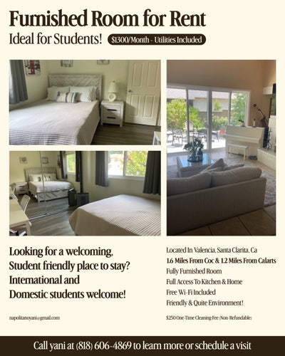 Rooms for local or International students  Main Photo