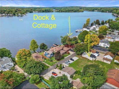 Lake Cottage with dock! Beautifully renovated 1 BR Main Photo