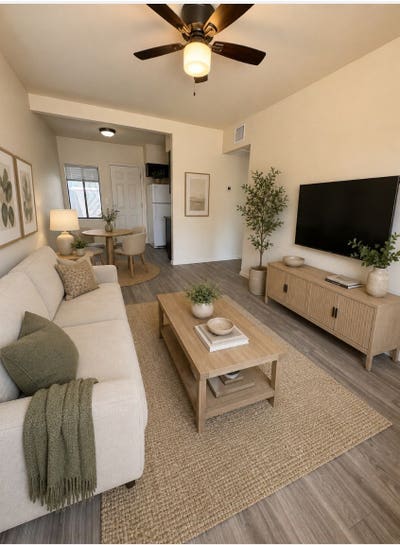 1 Bedroom Bath Townhouse for Rent Main Photo