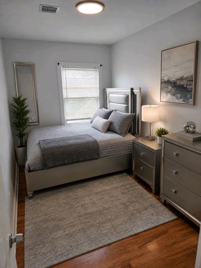 Furnished room, walk in closet & Laundry Main Photo