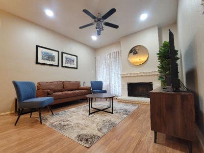 TMC Midcentury Modern Condo | Fully Furnished | Al Main Photo