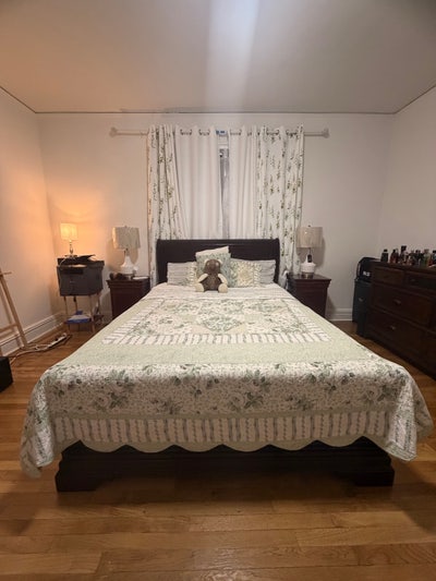 Queen size bed room with furniture  Main Photo